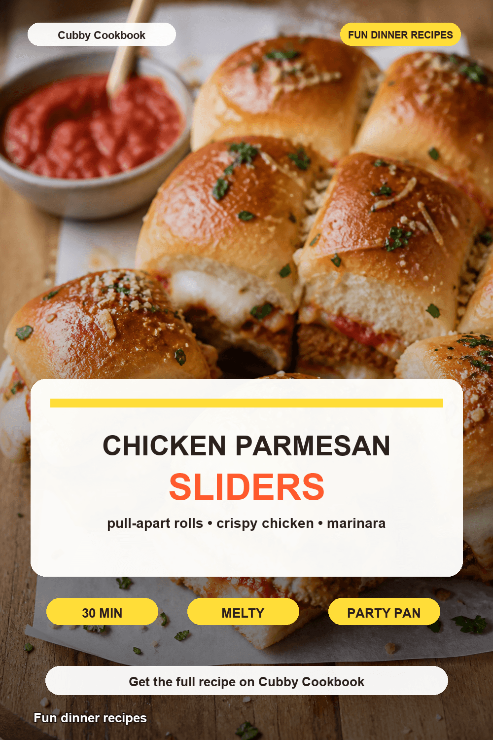 Chicken Parmesan Sliders
